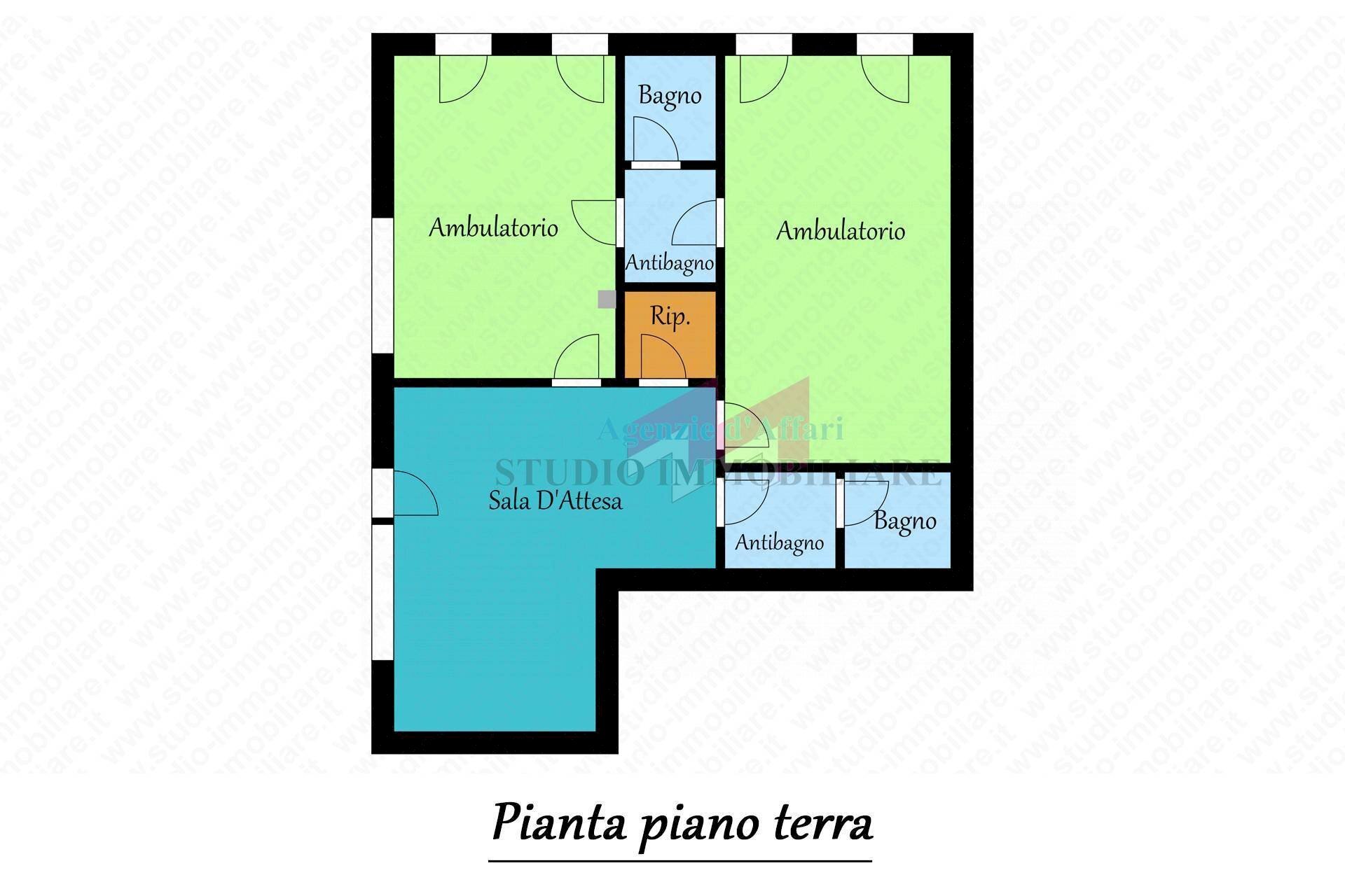 Foto 12 - Ufficio Via Mazzini
 
96, Bergantino - planimetria 1