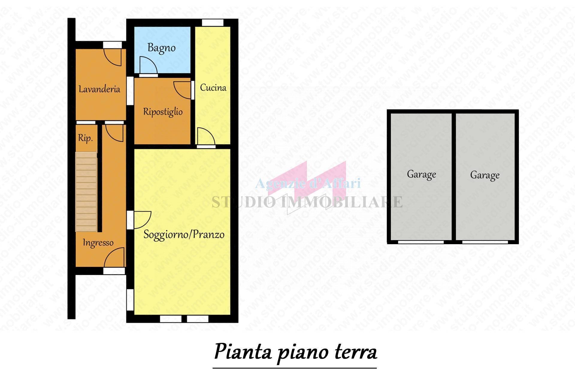 Foto 13 - Terraced Villa Via Chiosso
 
49, Bergantino - floor plans 1