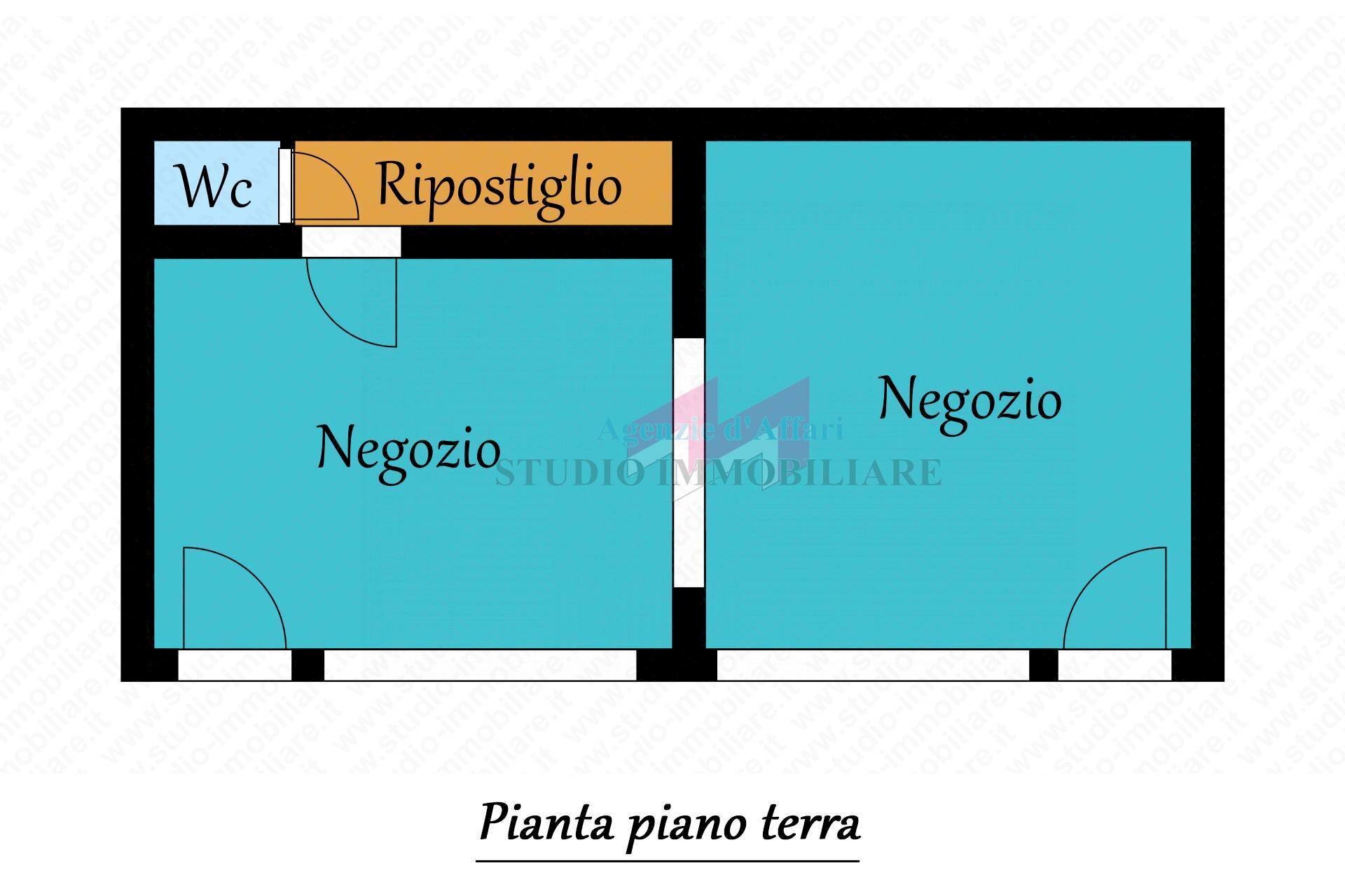 Foto 5 - Negozio via Vittorio Emanuele II
 
66, Bergantino - planimetria 1