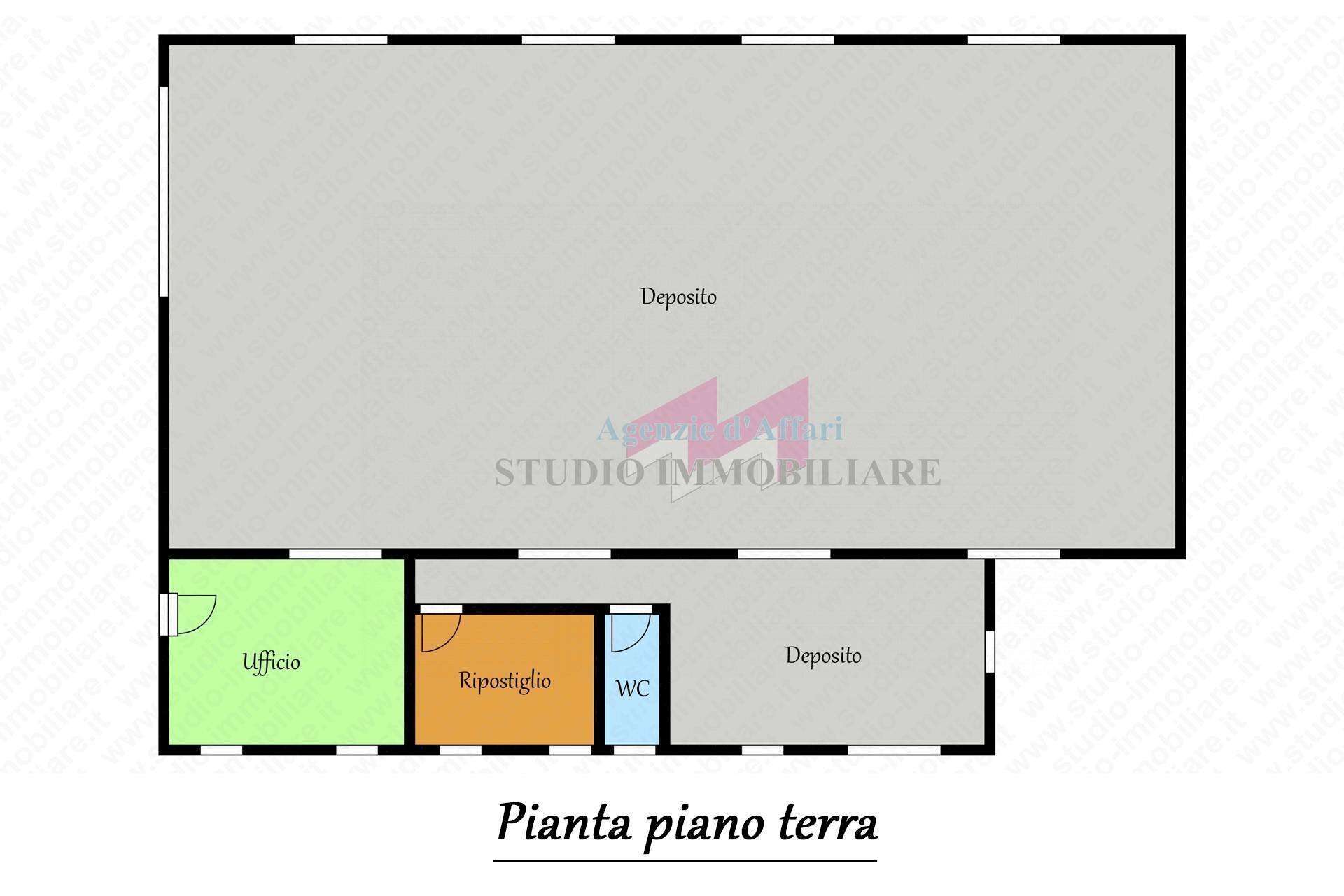 Foto 6 - Magazzino via Calto, Ceneselli - planimetria 1