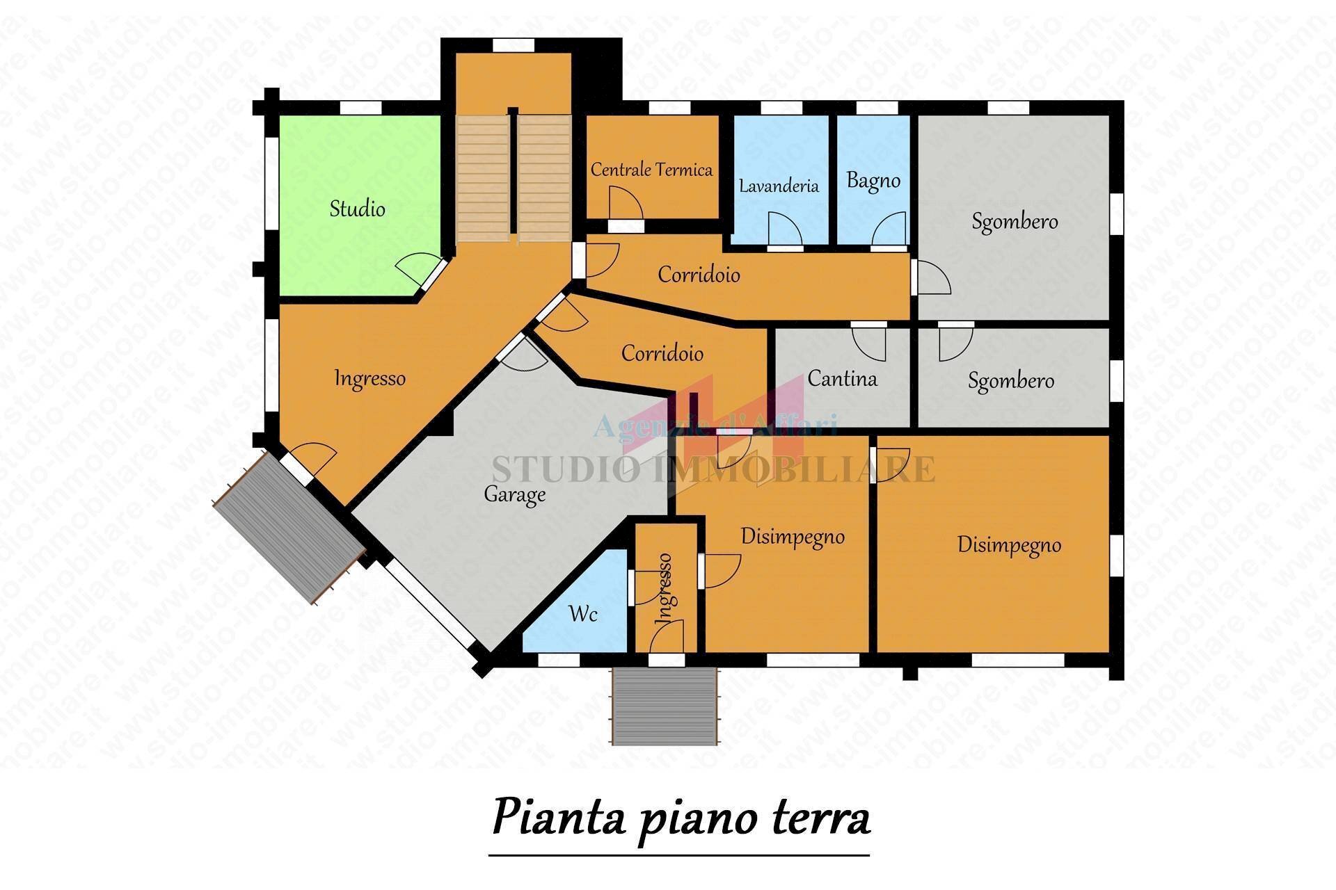 Foto 25 - Villa via don Emilio Caiola
 
30, Ostiglia - planimetria 1