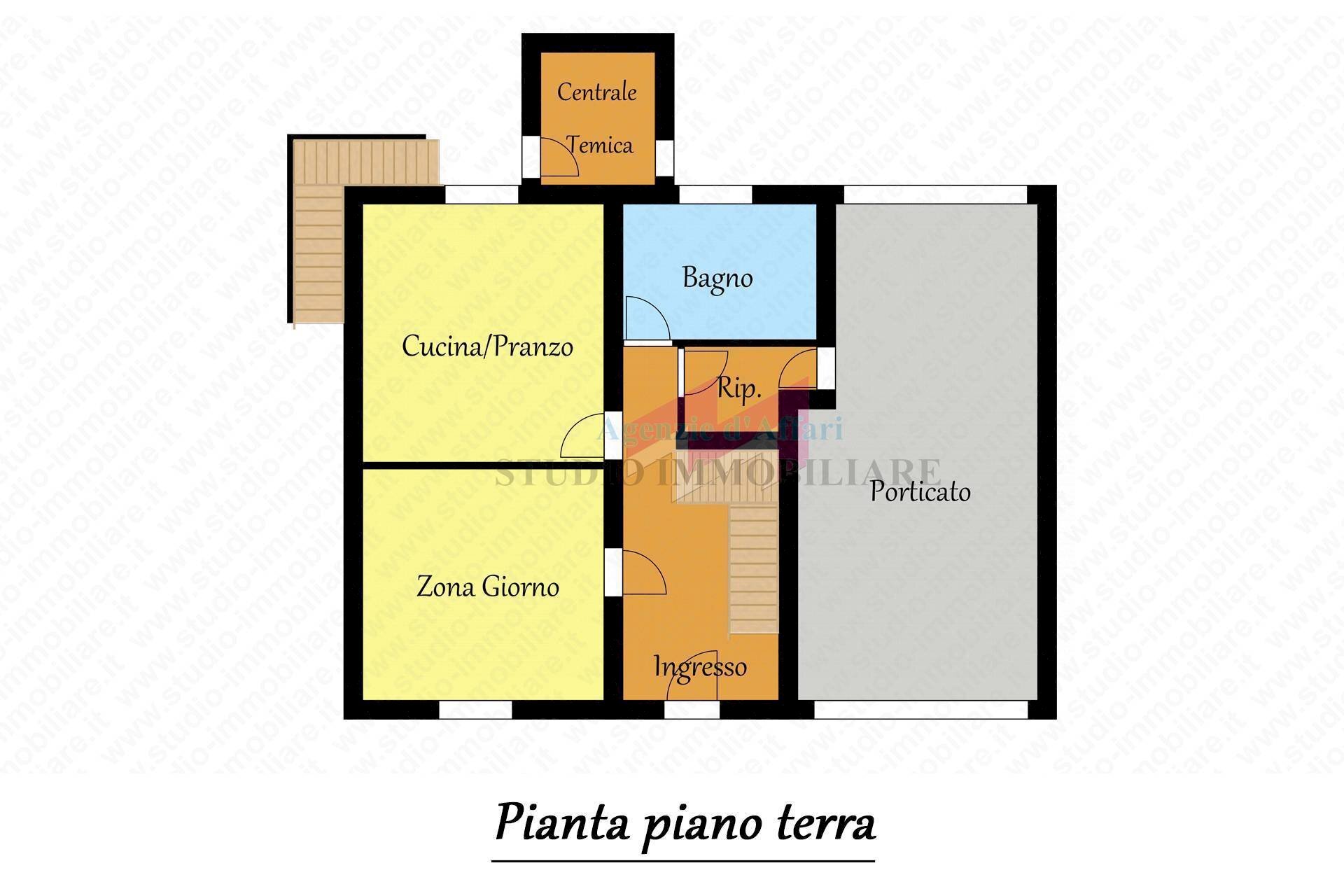 Foto 19 - Villa a Schiera via Api
 
485, Bergantino - planimetria 1