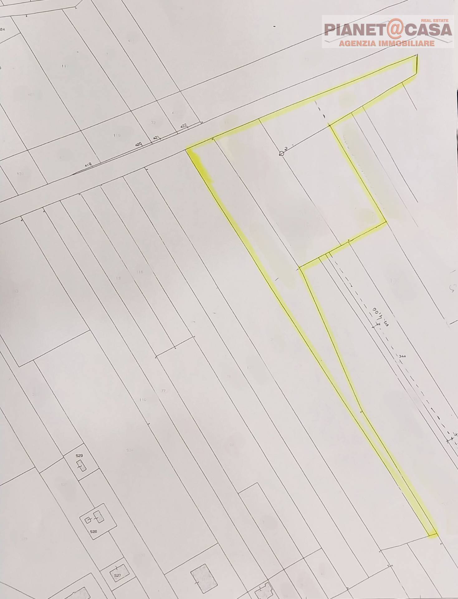 Foto 1 - Agricultural land Via Fangano, Spinetoli - floor plans 1