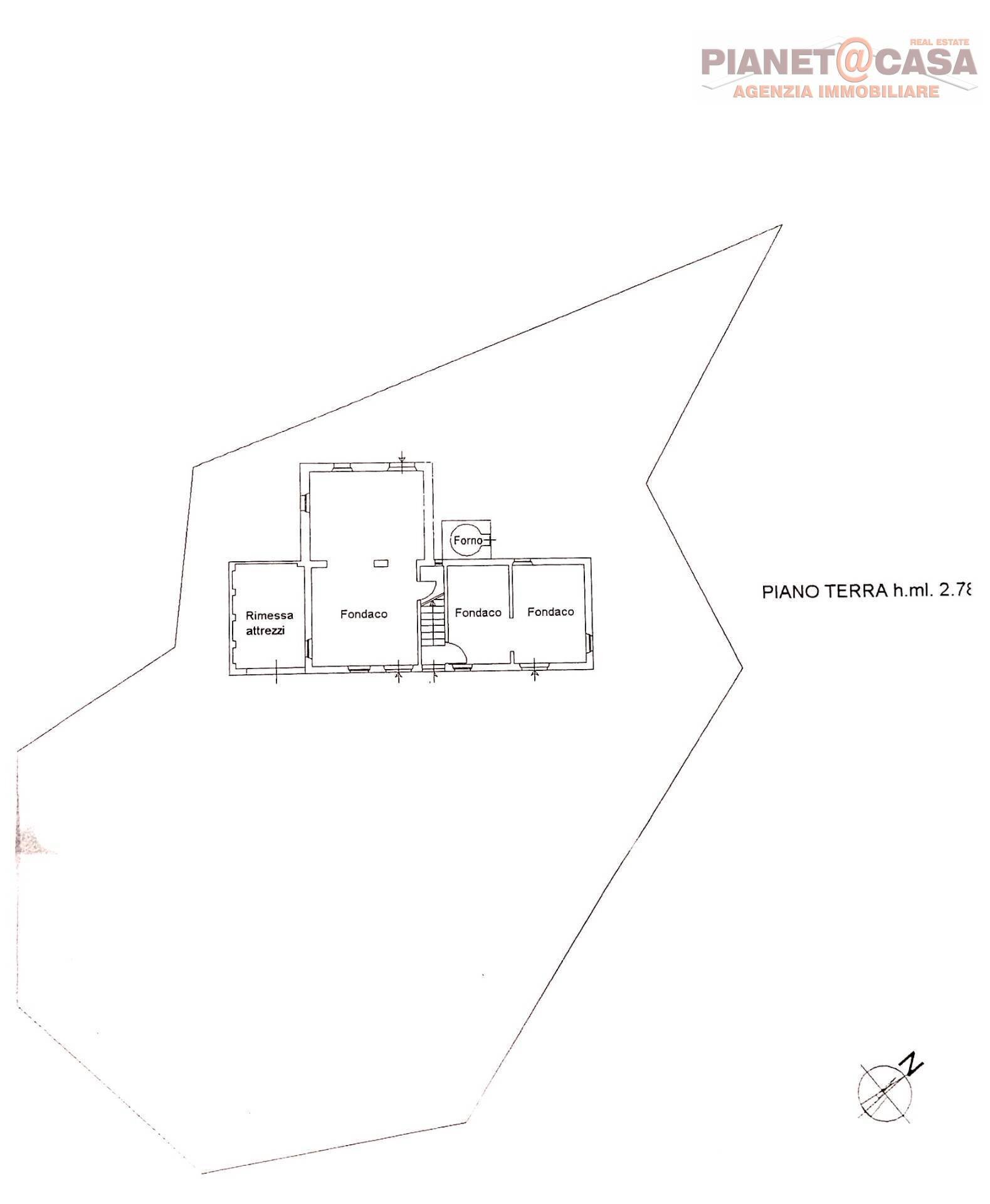 Foto 27 - Casa indipendente Contrada Palazzi valle S. Martino, Appignano del Tronto - planimetria 1