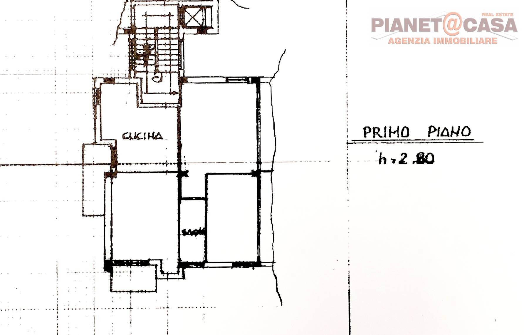Foto 35 - Quadrilocale Via Giacomo Matteotti, Offida - planimetria 1
