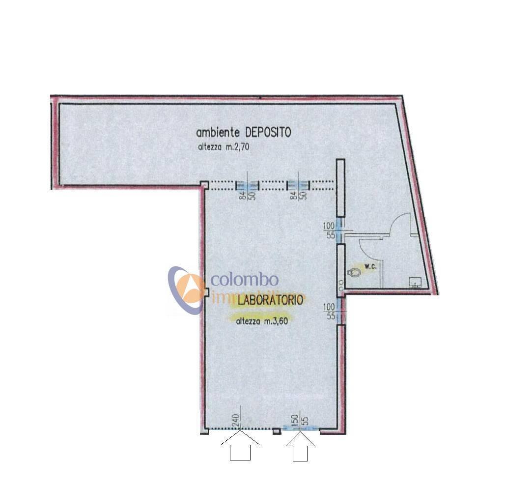 Foto 2 - Laboratory via del Gerbone
 
22, Busto Arsizio - floor plans 1