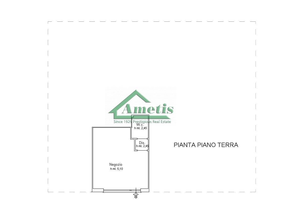 Foto 7 - Locale Commerciale via biancheri
 
31, Diano Marina - planimetria 1