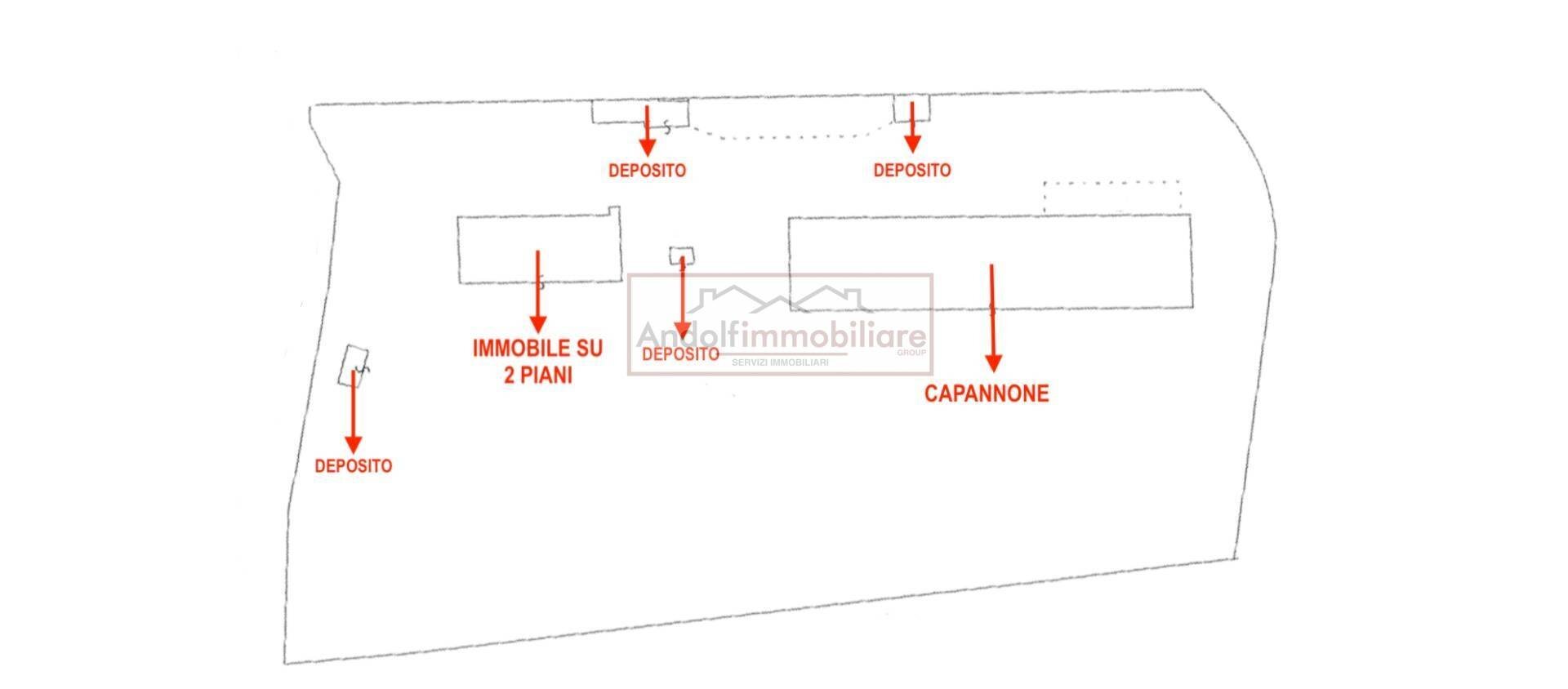Foto 1 - Capannone Strada Statale 7, Gaeta - planimetria 1