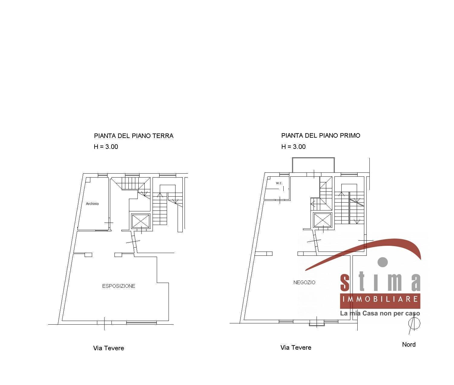 Foto 14 - Commercial Premises tevere
 
45, Siracusa - floor plans 1
