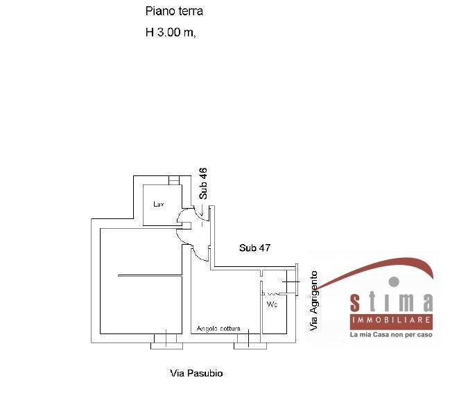 Foto 26 - Two-room apartment via pasubio, Siracusa - floor plans 1