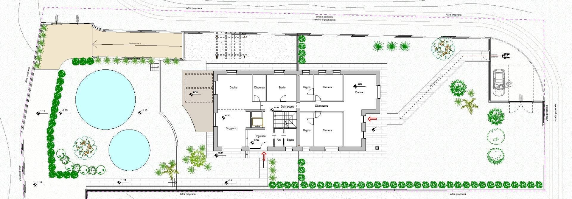 Foto 15 - Terreno edificabile Casa Lanzetti, Valeggio sul Mincio - planimetria 1