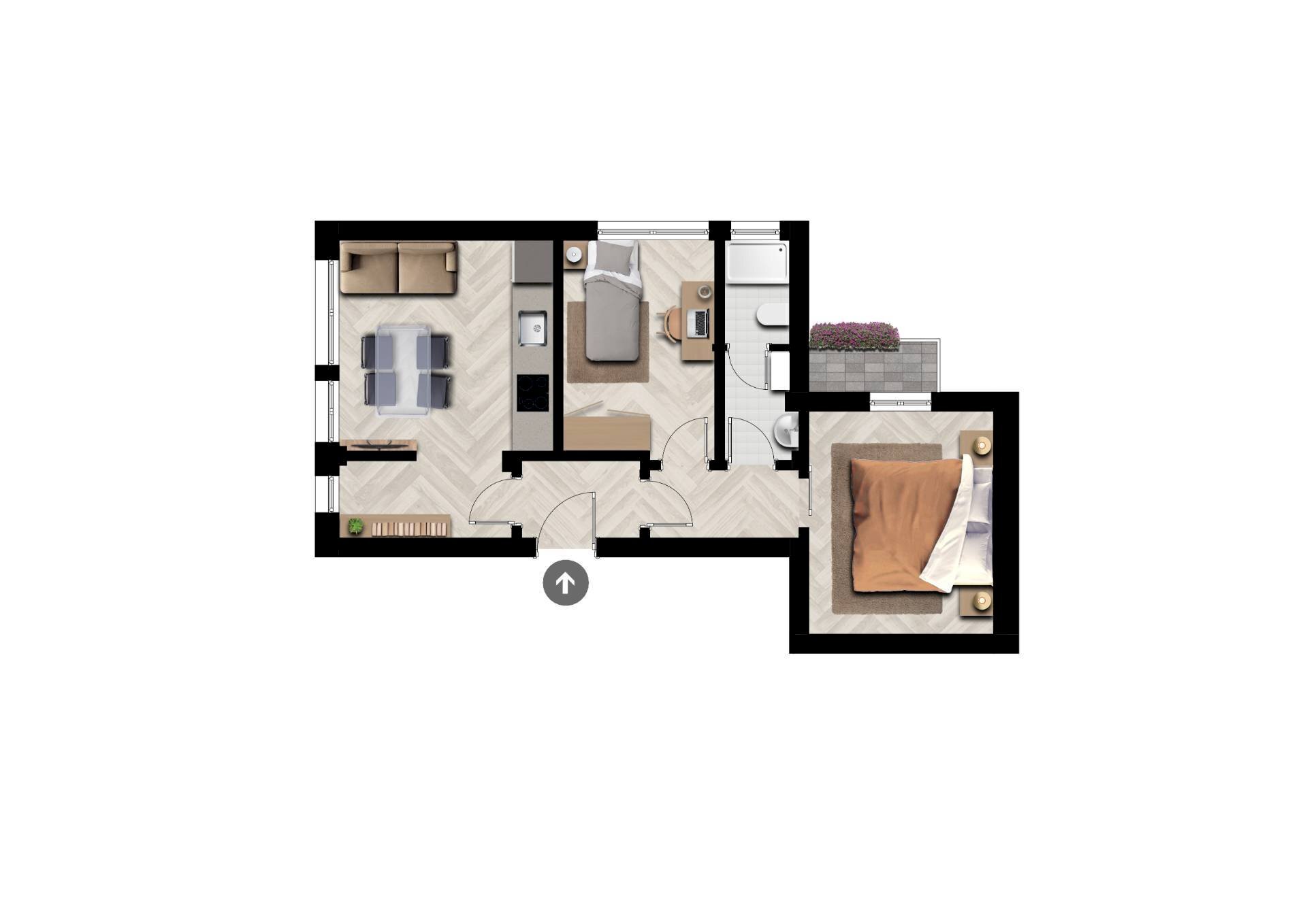 Foto 23 - Locale Commerciale Via Butturini, Verona - planimetria 1