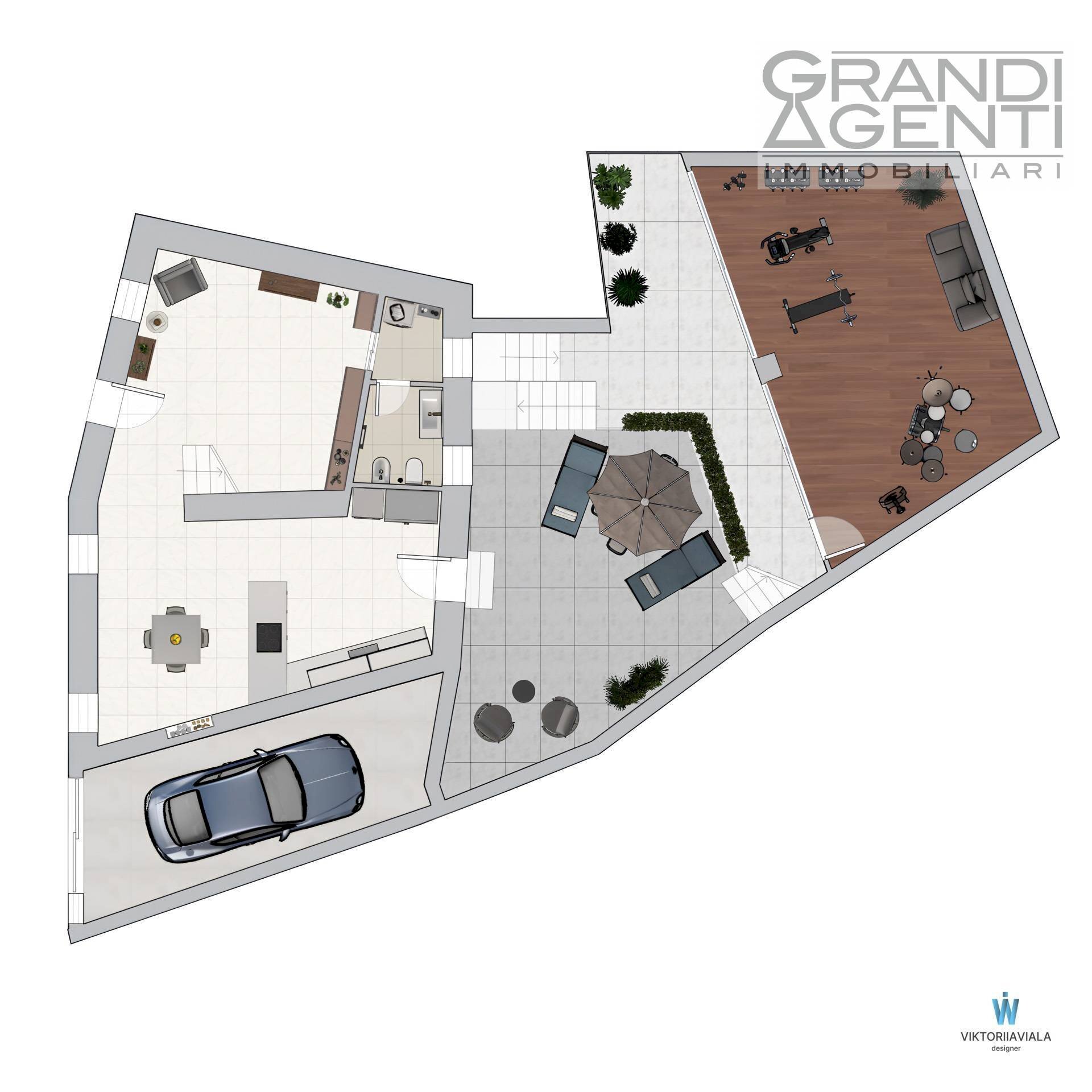 Foto 46 - Villa contrada nesente, Verona - floor plans 1