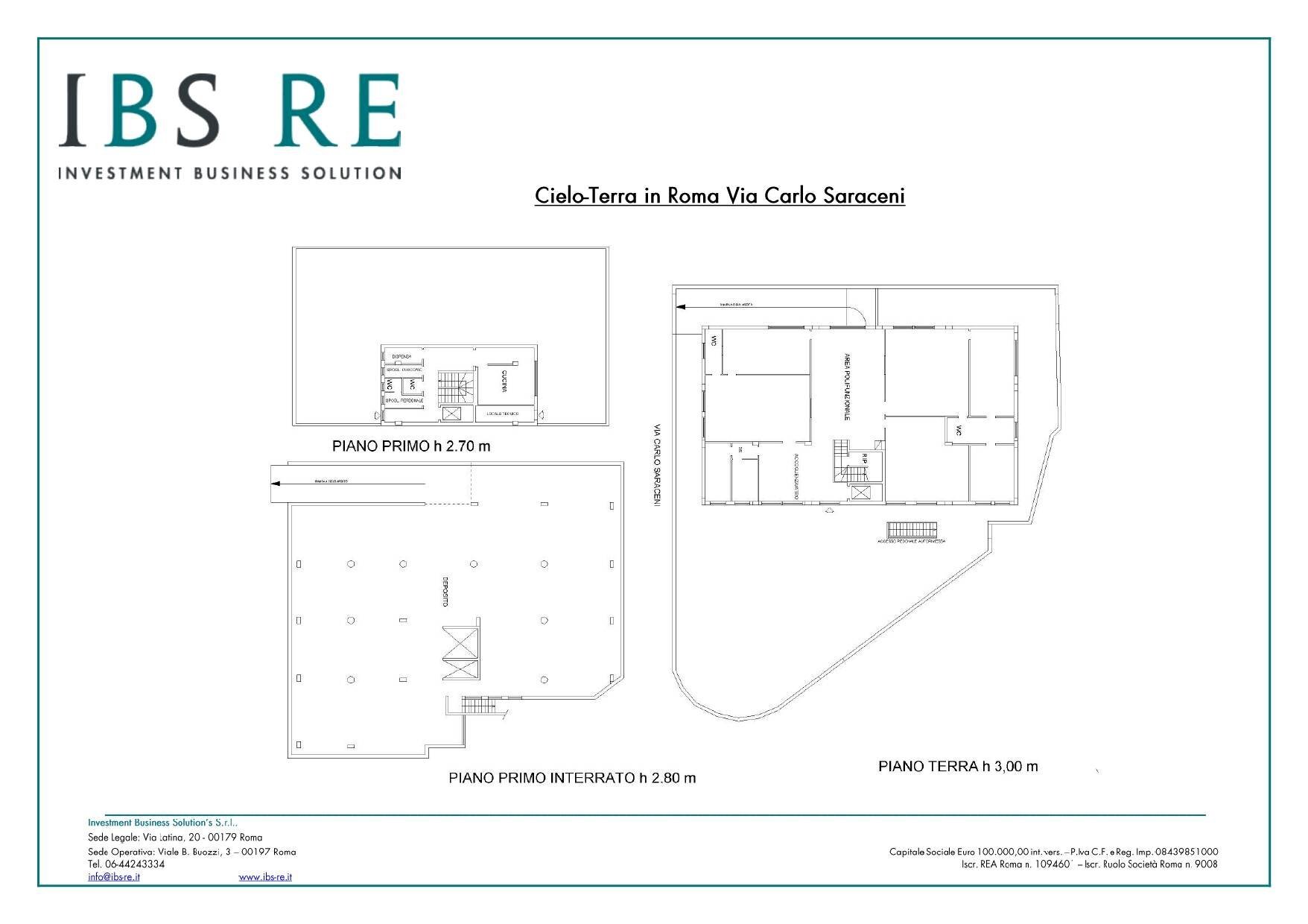 Foto 12 - Stable - Palace Via Carlo Saraceni, Roma - floor plans 1
