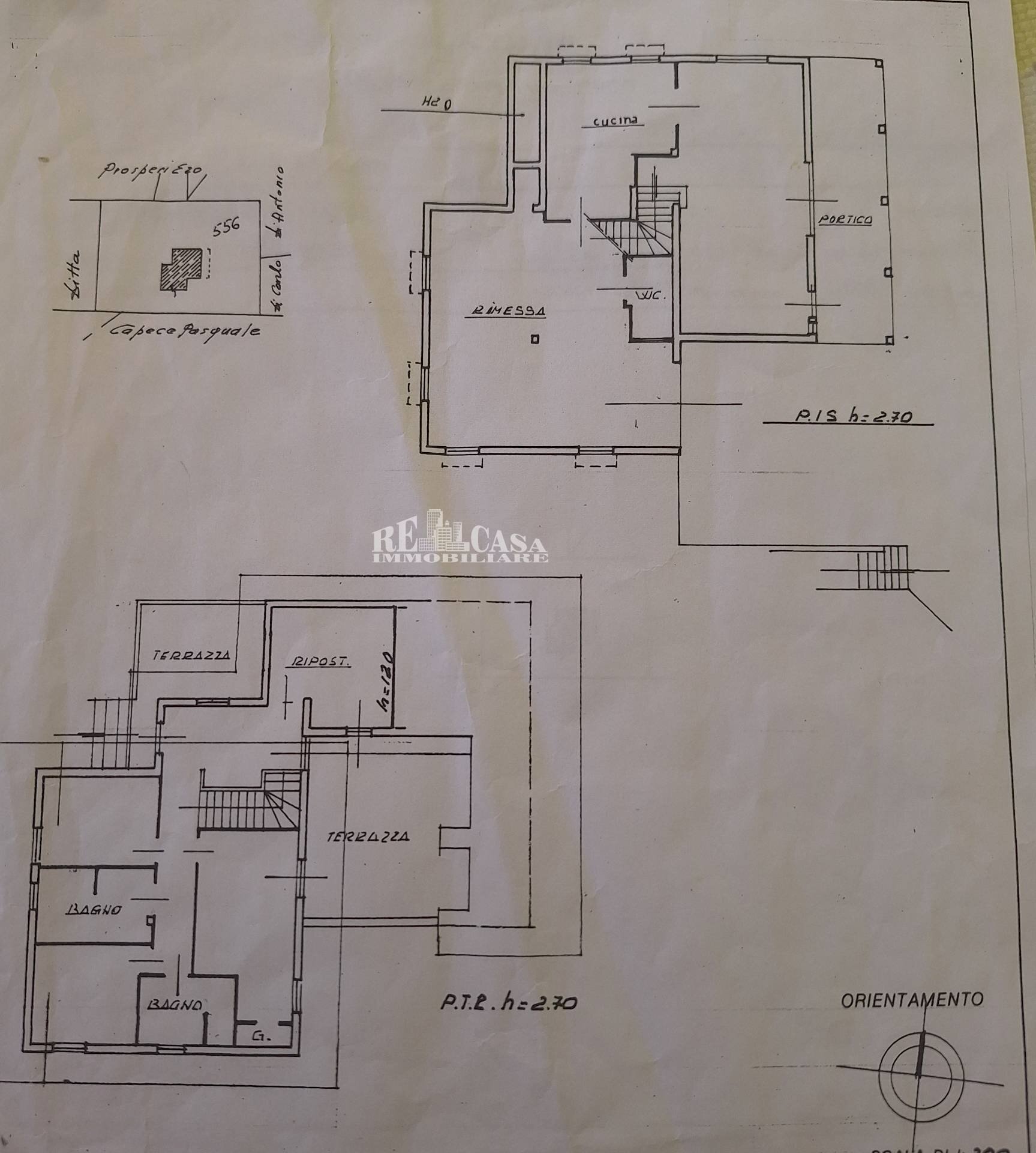 Foto 44 - Villa via castani, Martinsicuro - planimetria 1