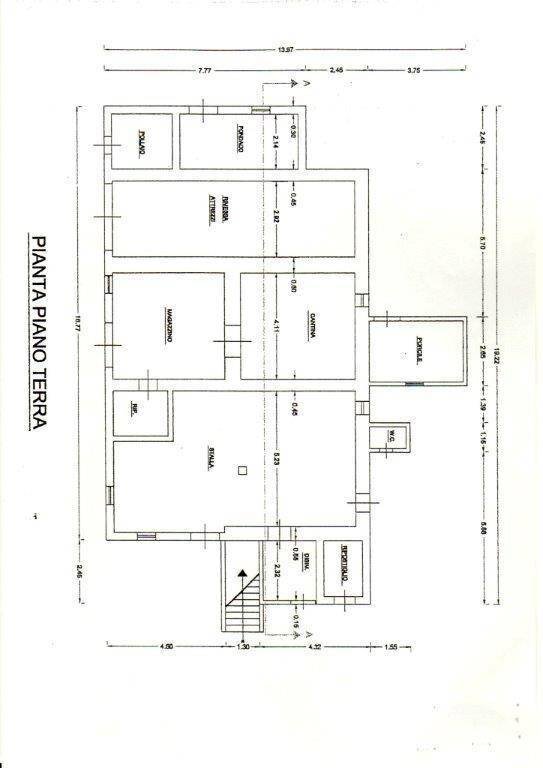 Foto 17 - Rustico Acquaviva, Acquaviva Picena - planimetria 1