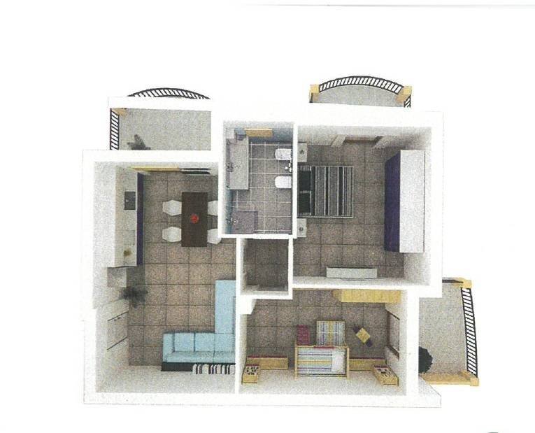 Foto 15 - Three-room apartment C.da giardino, Colonnella - floor plans 1