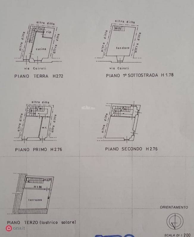 Foto 19 - Casa indipendente via mazzini
 
22, Monsampolo del Tronto - planimetria 1