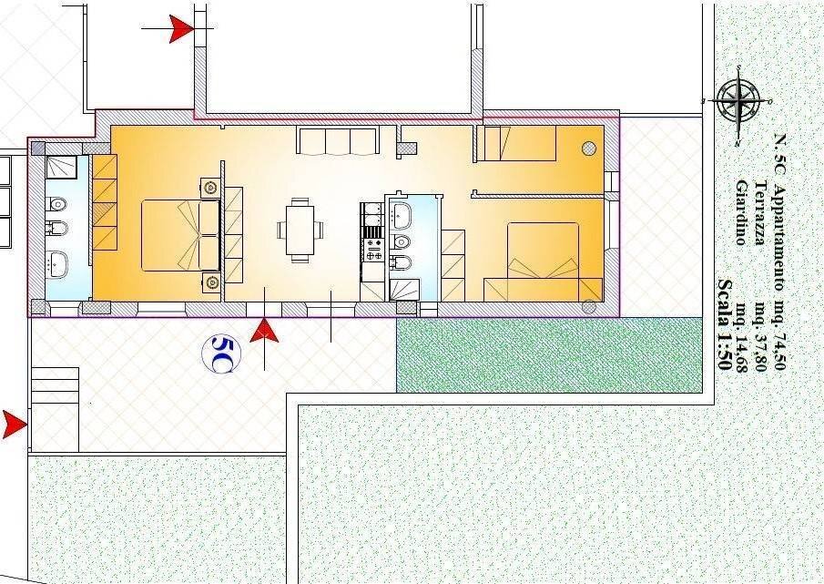 Foto 3 - Three-room apartment Via Giuseppe di Vittorio, Martinsicuro - photo 3