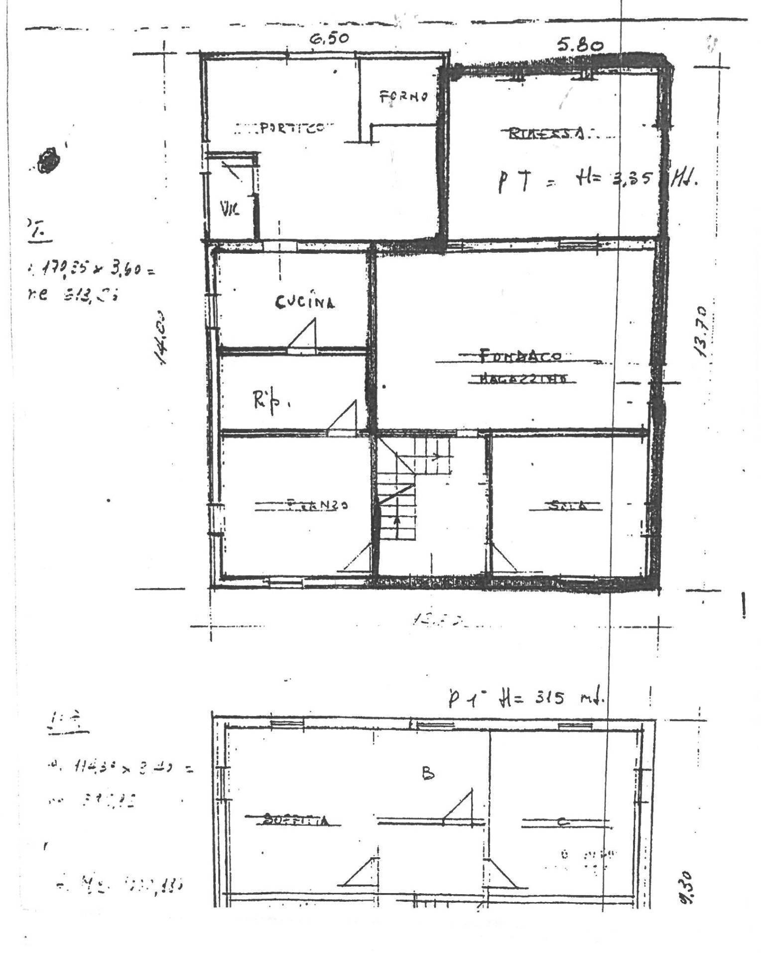 Foto 14 - Rustico via del gabbiano
 
36, San Benedetto del Tronto - planimetria 1