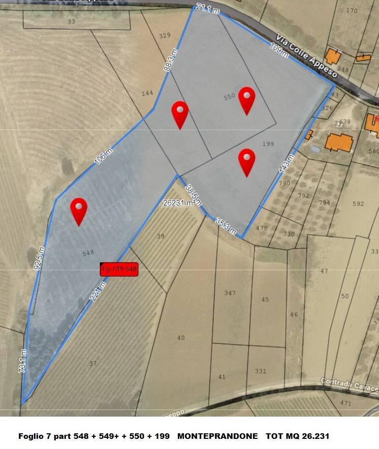 Foto 1 - Agricultural land via colle appeso
 
snc, Monteprandone - photo 1