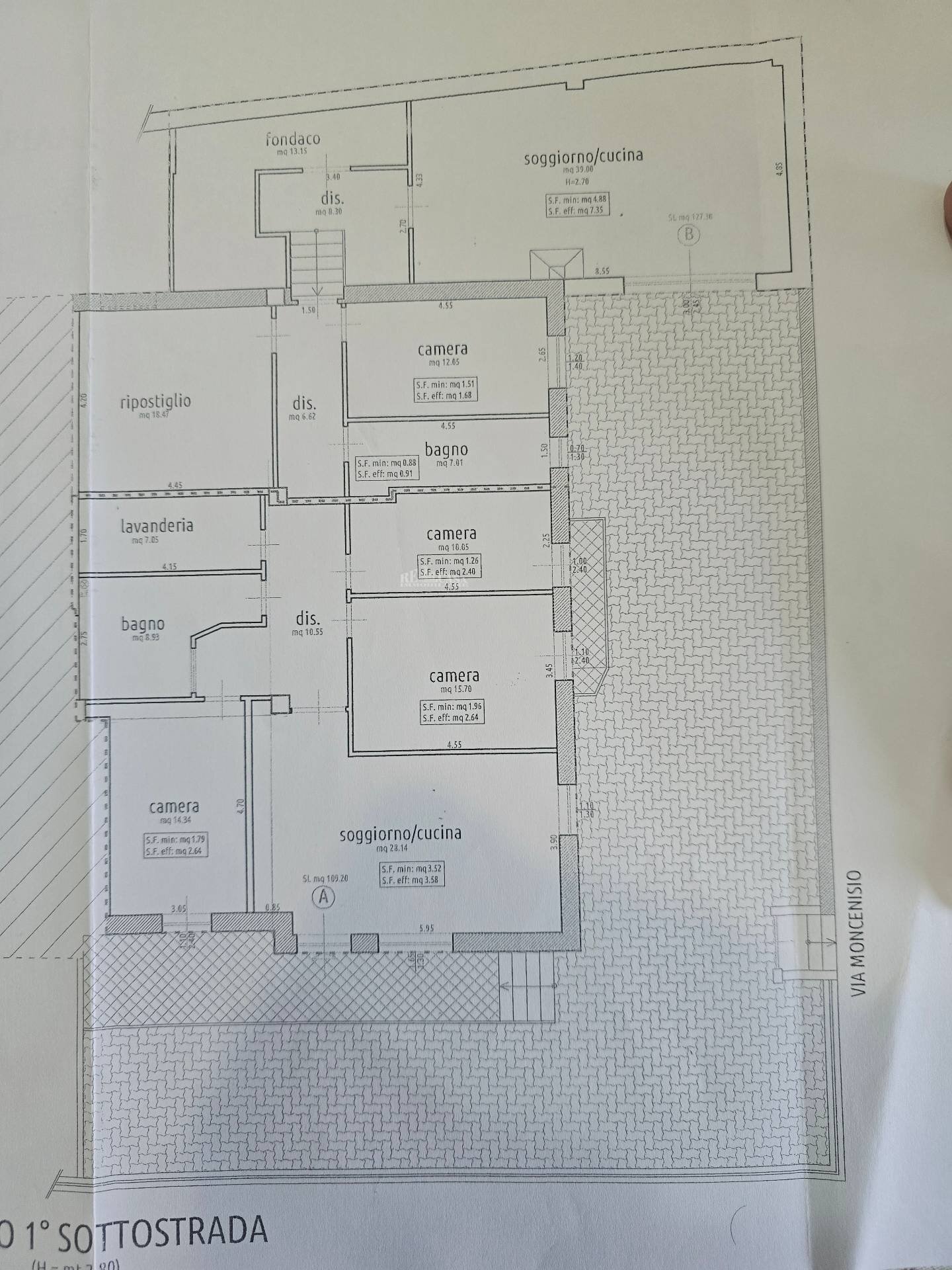 Foto 45 - Apartment Via Montenisio
 
9, San Benedetto del Tronto - floor plans 1