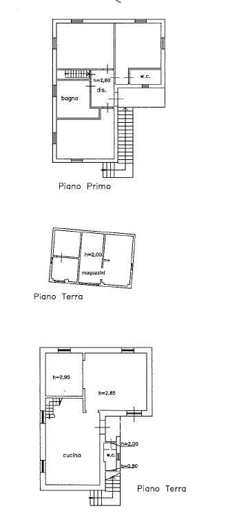 Foto 48 - Independent house strada provinciale 91
 
40, Montefiore dell'Aso - floor plans 1