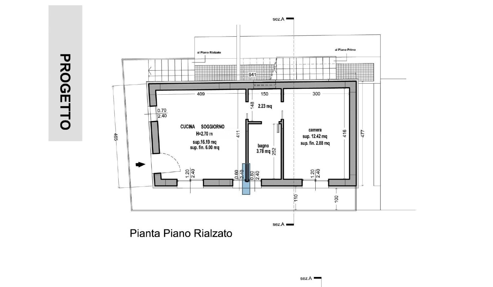 Foto 11 - Bilocale Contrada Montesecco
 
2, Grottammare - planimetria 1