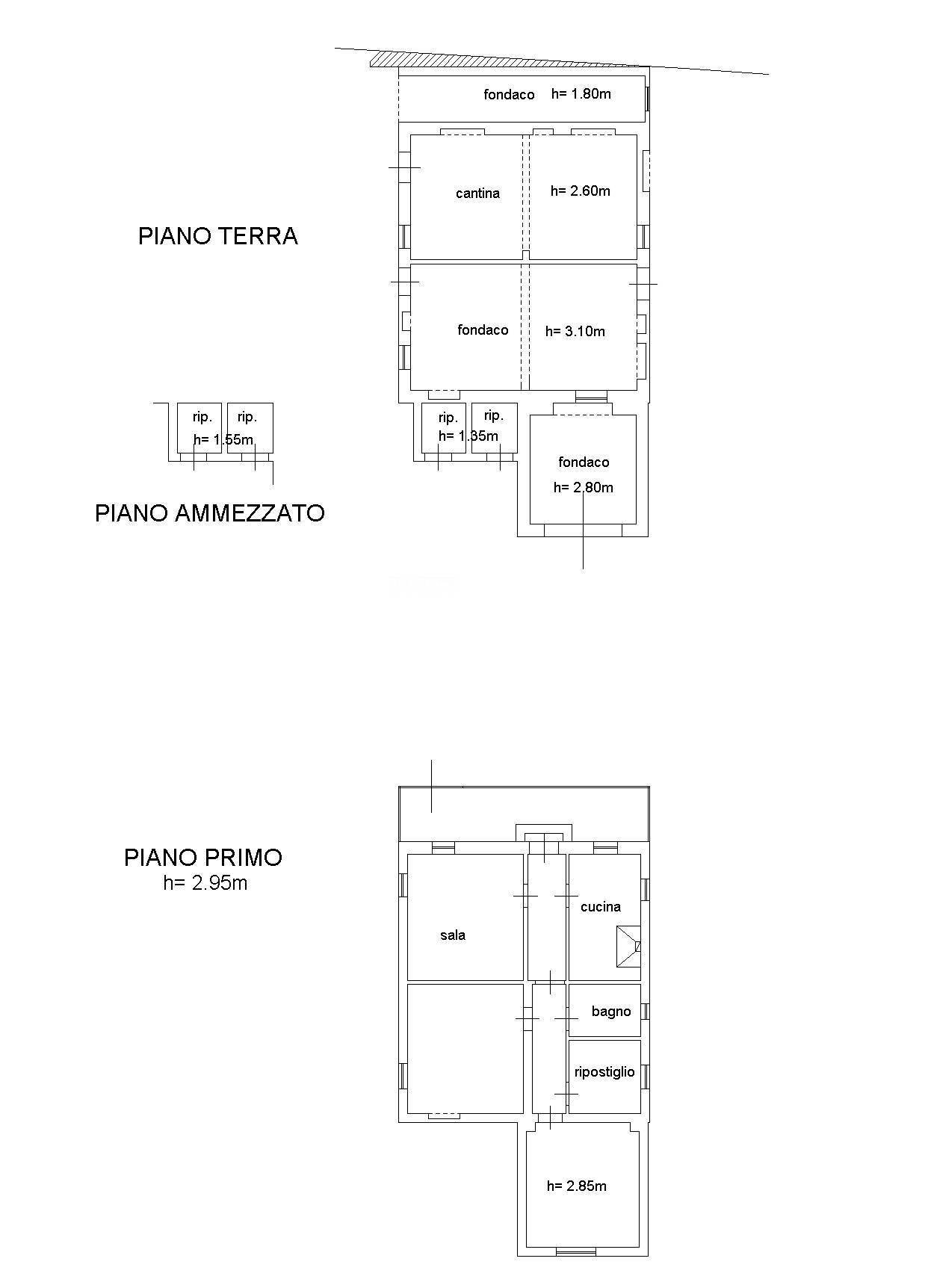 Foto 49 - Casa indipendente contrada tesino
 
45, Offida - planimetria 1