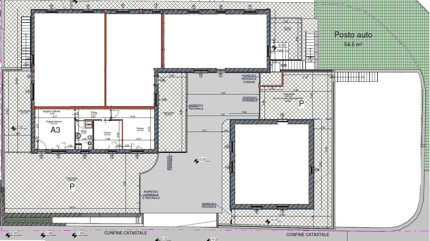 Foto 7 - Four-room apartment Via Pianacci, Montesilvano - floor plans 1
