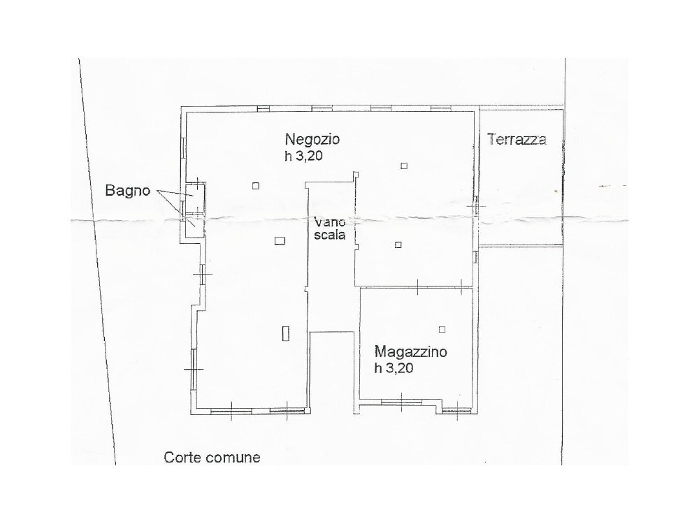 Foto 8 - Locale Commerciale Via Silvio Pellico, Castelbellino - planimetria 1