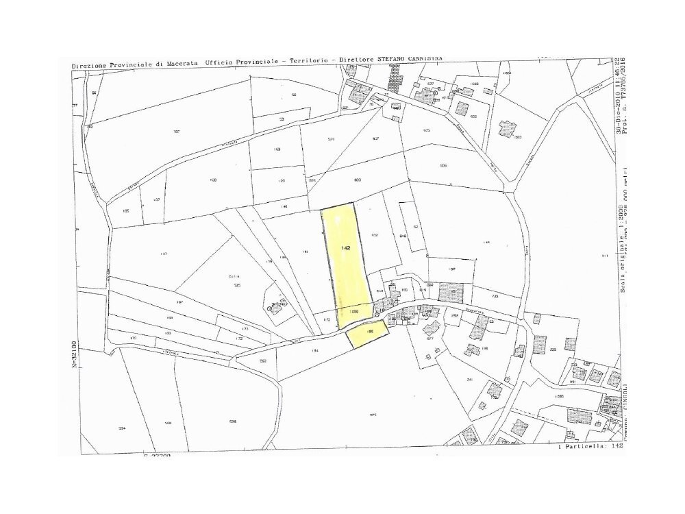 Foto 7 - Terreno edificabile villa Torre, Cingoli - planimetria 1