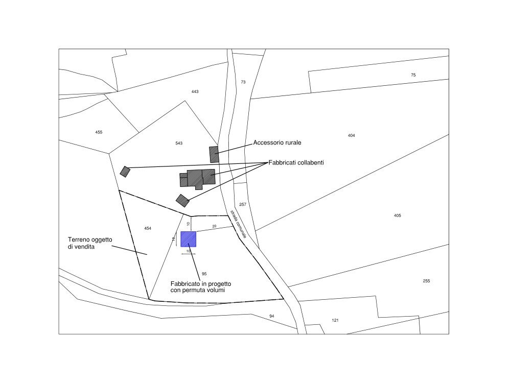 Foto 2 - Terreno edificabile colle ravara, Serra de' Conti - planimetria 1