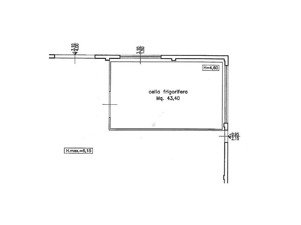 Foto 2 - Capannone Via Liguria, Monsano - planimetria 1