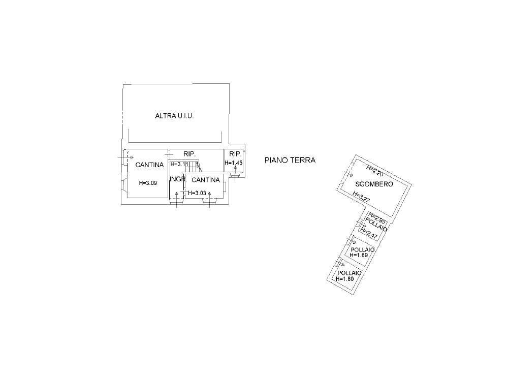 Foto 24 - Rustic Via Fochiusa est
 
27, Serra San Quirico - floor plans 1