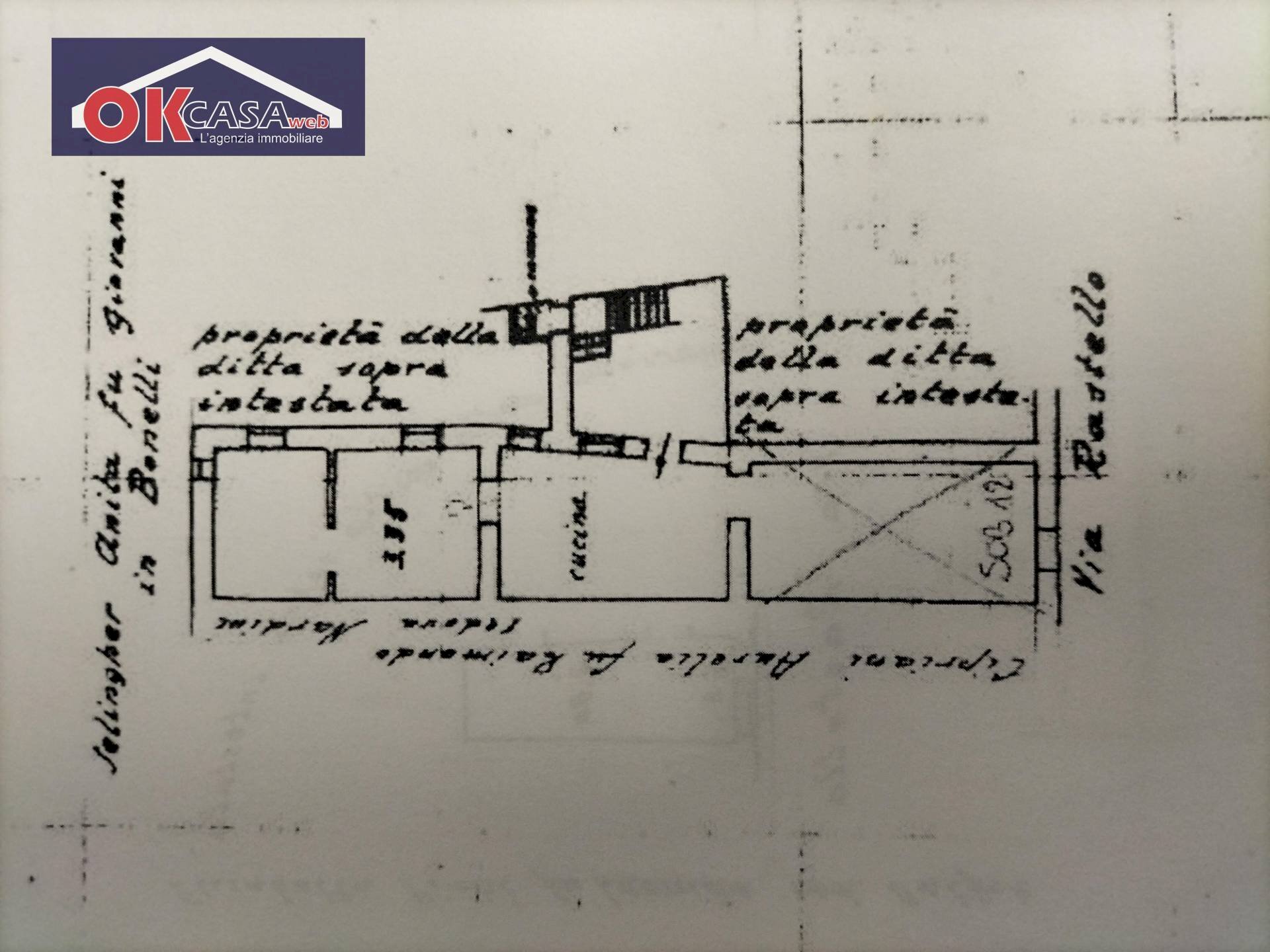 Foto 2 - Appartamento VIA RASTELLO, Gorizia - planimetria 1