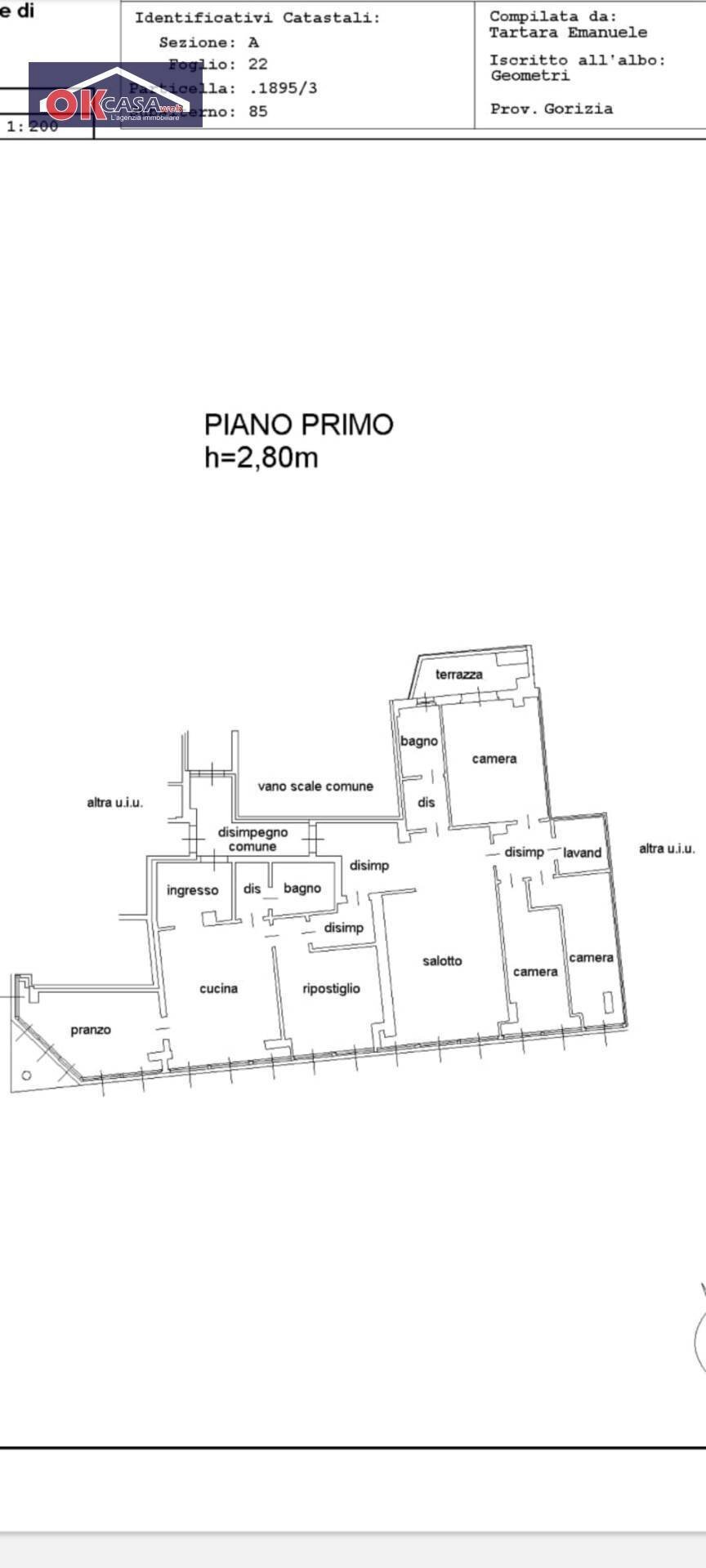 Foto 10 - Apartment viale san marco, Monfalcone - floor plans 1