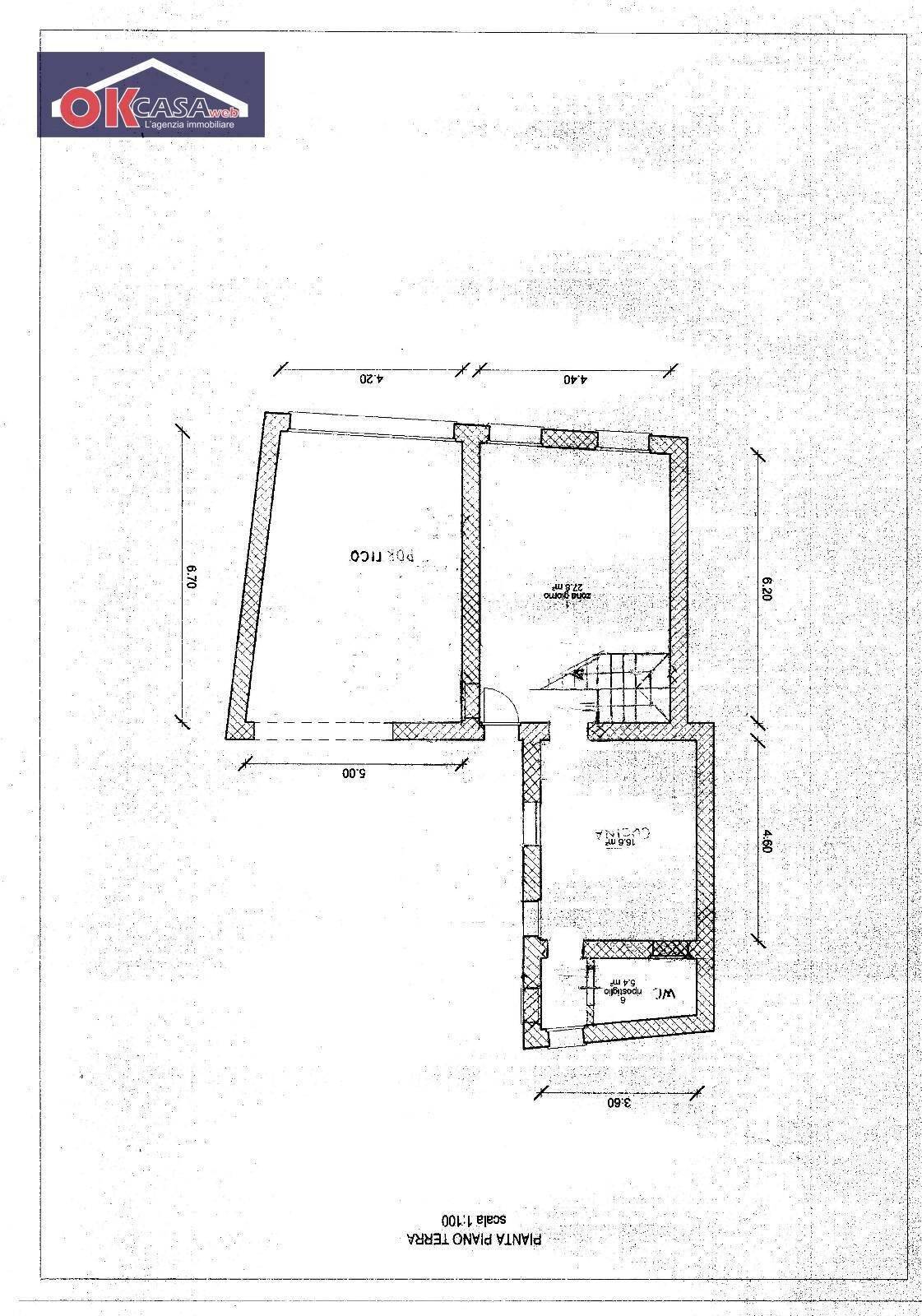 Foto 5 - Villa a Schiera Via Giulio Cesare, Gorizia - planimetria 1