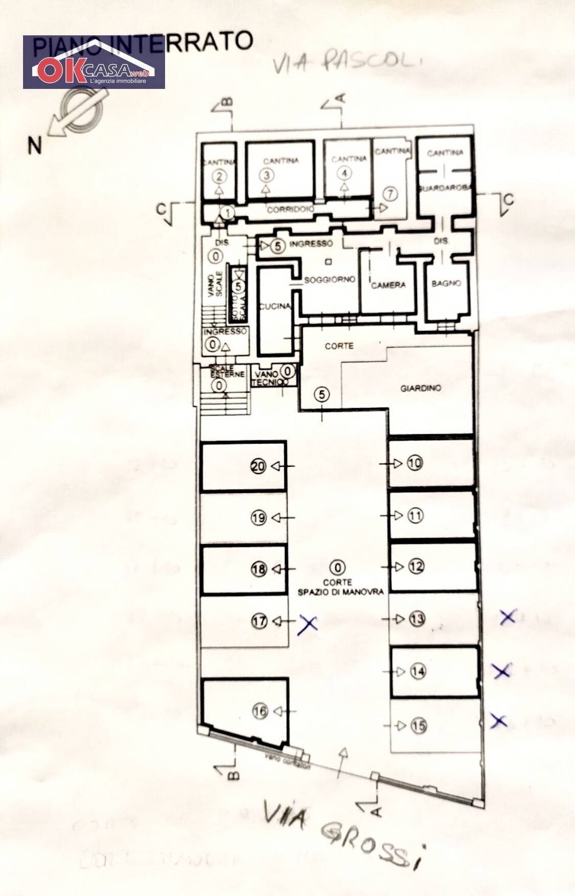 Foto 5 - Box Via grossi, Gorizia - planimetria 1