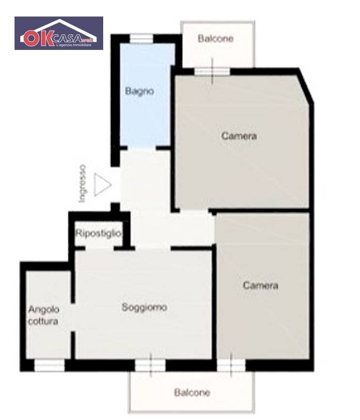 Foto 25 - Three-room apartment via Michelangelo
 
21, Verona - floor plans 1