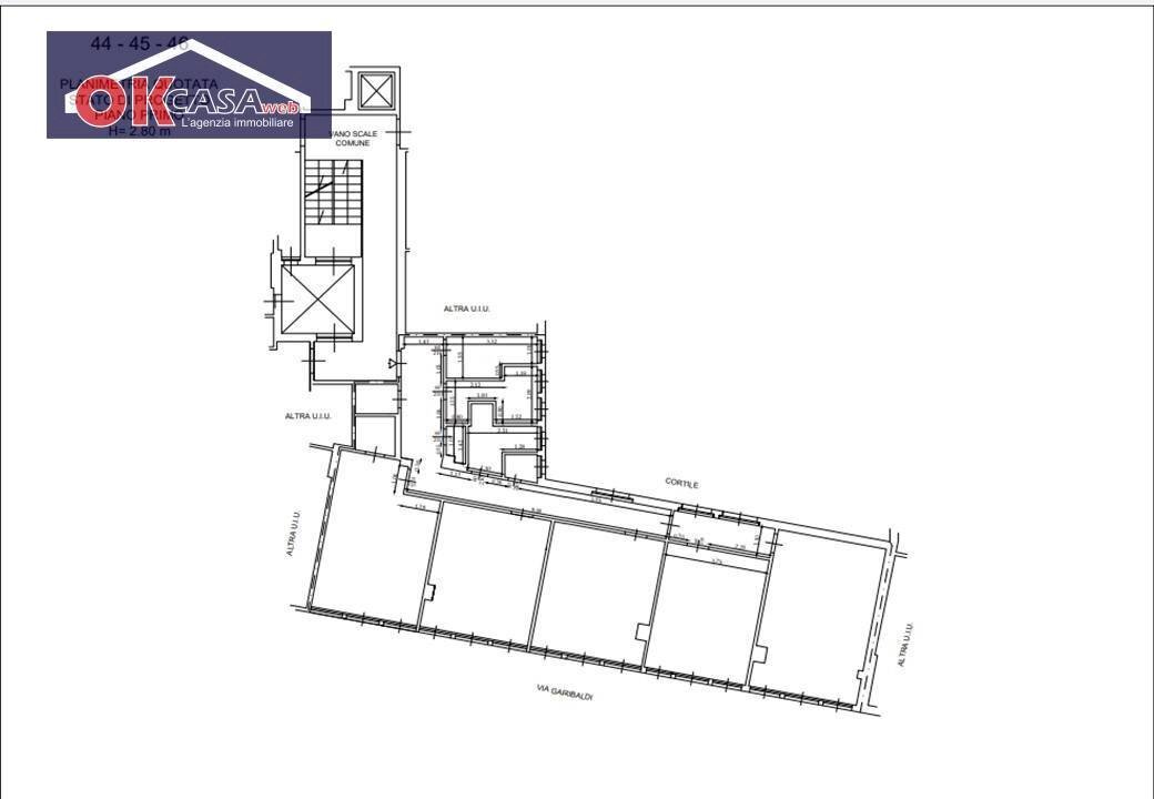 Foto 12 - Apartment Via Garibaldi, Monfalcone - floor plans 1