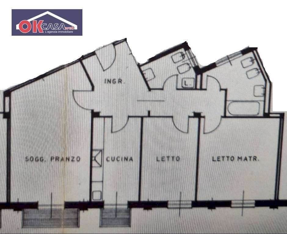 Foto 8 - Four-room apartment Via della casa, Verona - floor plans 1