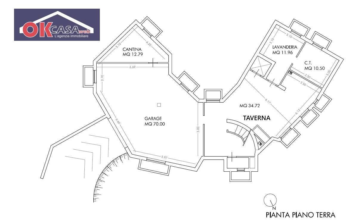 Foto 42 - Villa Via Barbaresco, Castel d'Azzano - floor plans 1