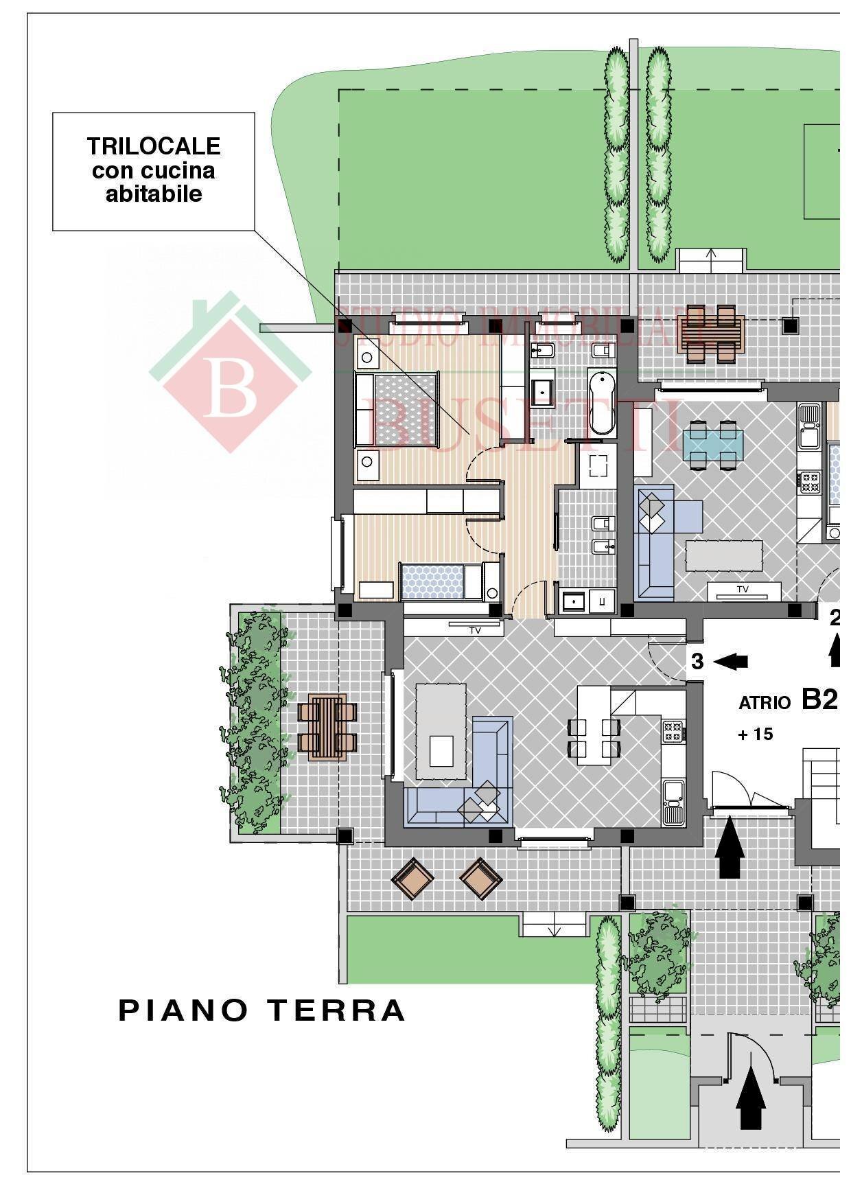 Foto 13 - Trilocale Olgiate Olona
 
snc, Solbiate Olona - planimetria 1