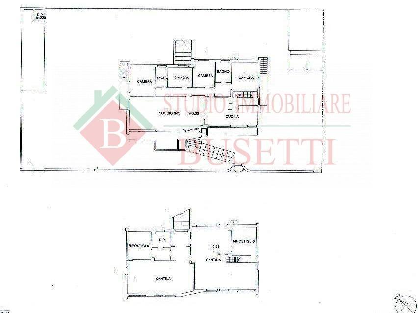 Foto 161 - Villa via Carroccio
 
6, Cerro Maggiore - planimetria 1