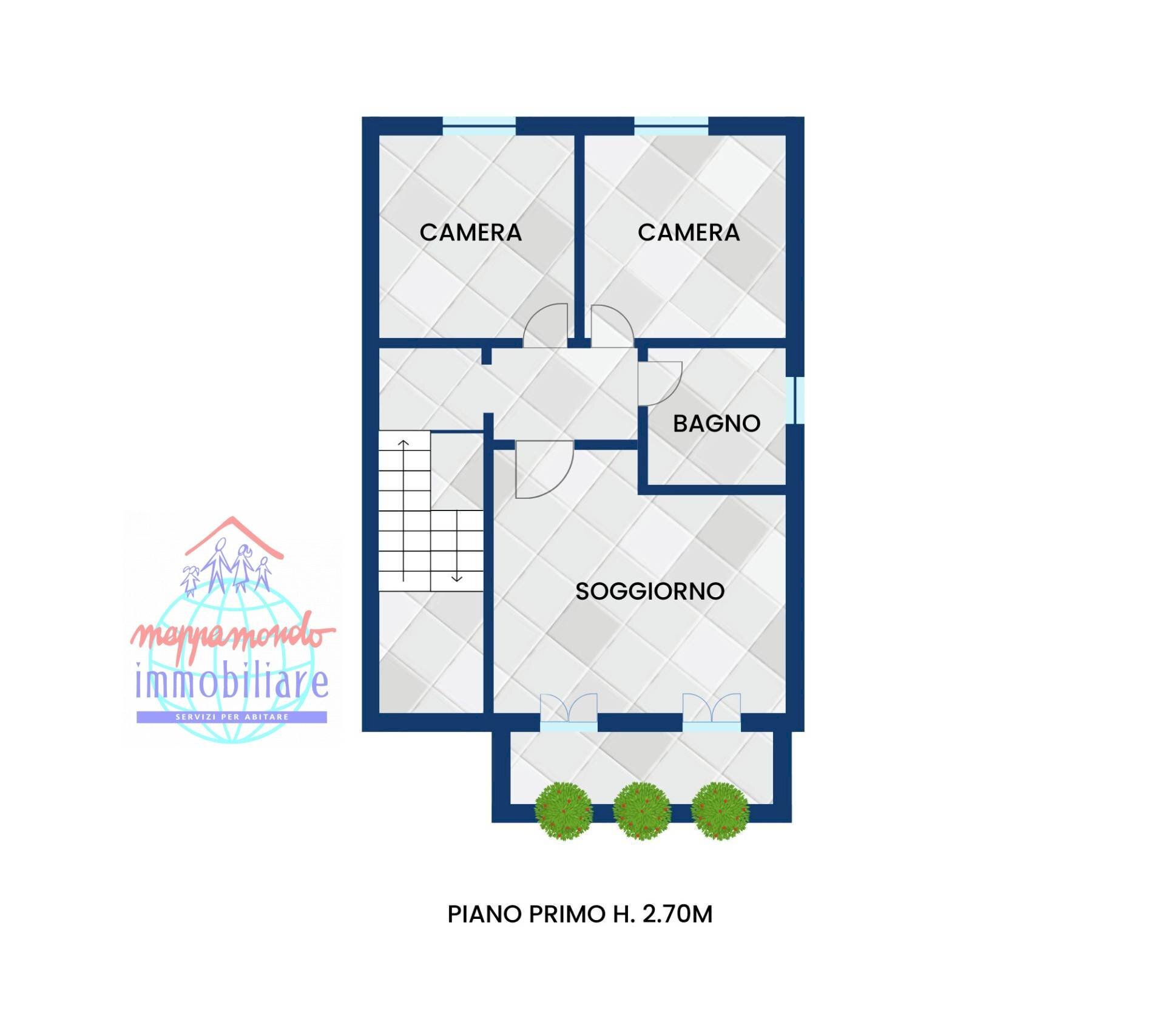 Foto 55 - Casa semi indipendente VIA FRATELLI BASTIA
 
4/A, Sala Bolognese - planimetria 1