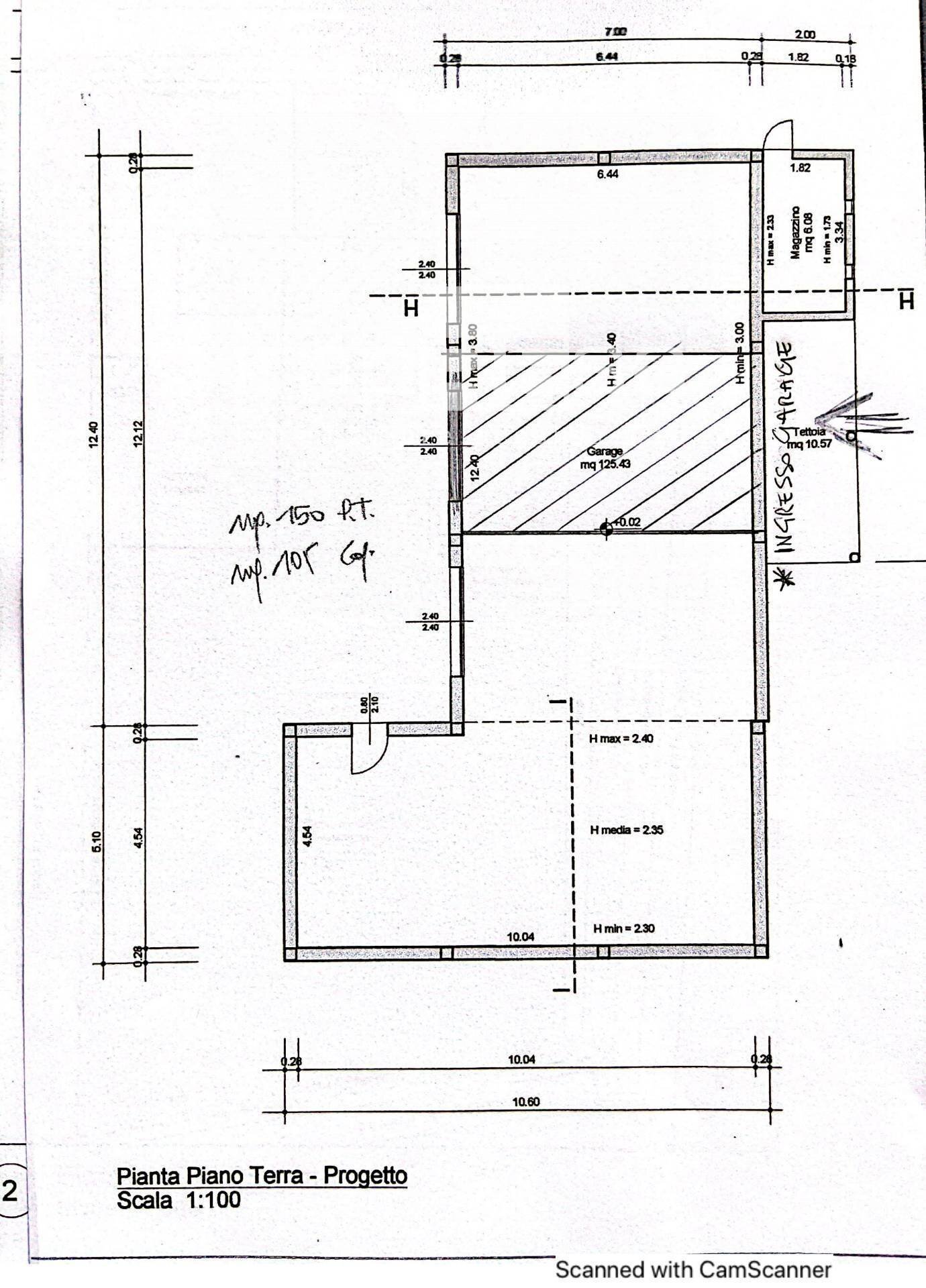 Foto 32 - Casa semi indipendente Via Altinia, Venezia - planimetria 1