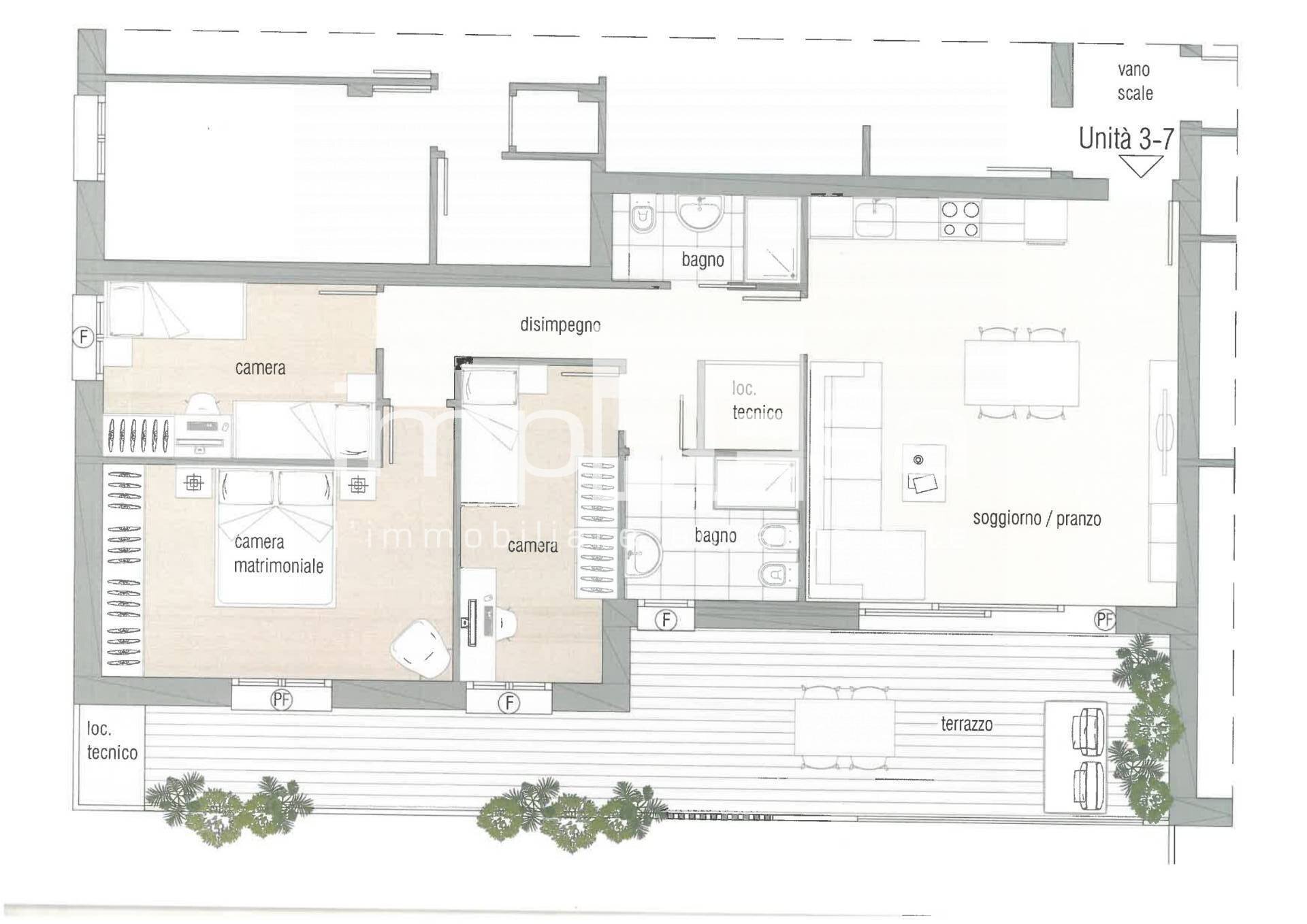 planimetria - Four-room apartment via luca signorelli, Venezia - floor plans 1