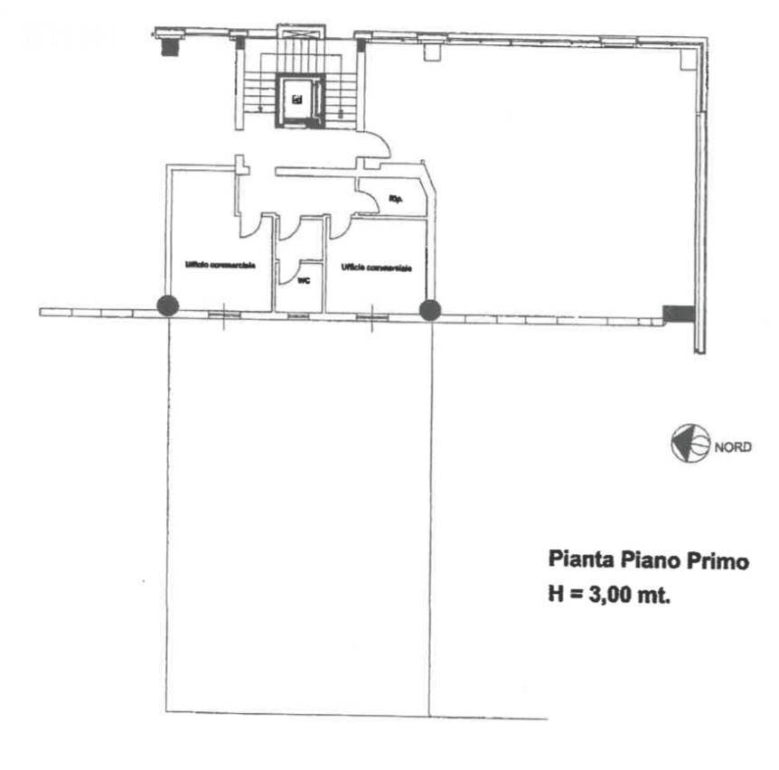 Foto 15 - Office Via Goffredo da Buglione
 
26, San Benedetto del Tronto - floor plans 1