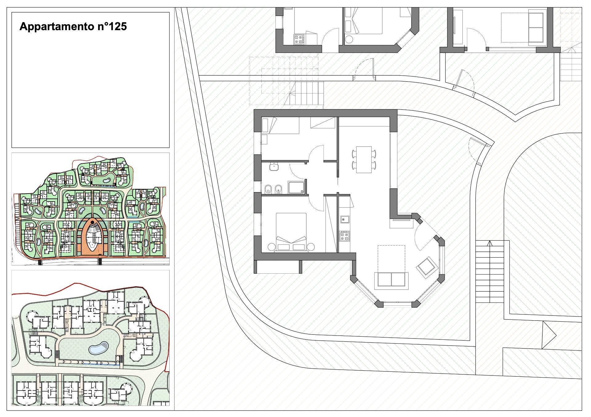 Foto 25 - Quadrilocale Via Litoranea - Complesso Costa Conero
 
125, Numana - planimetria 1